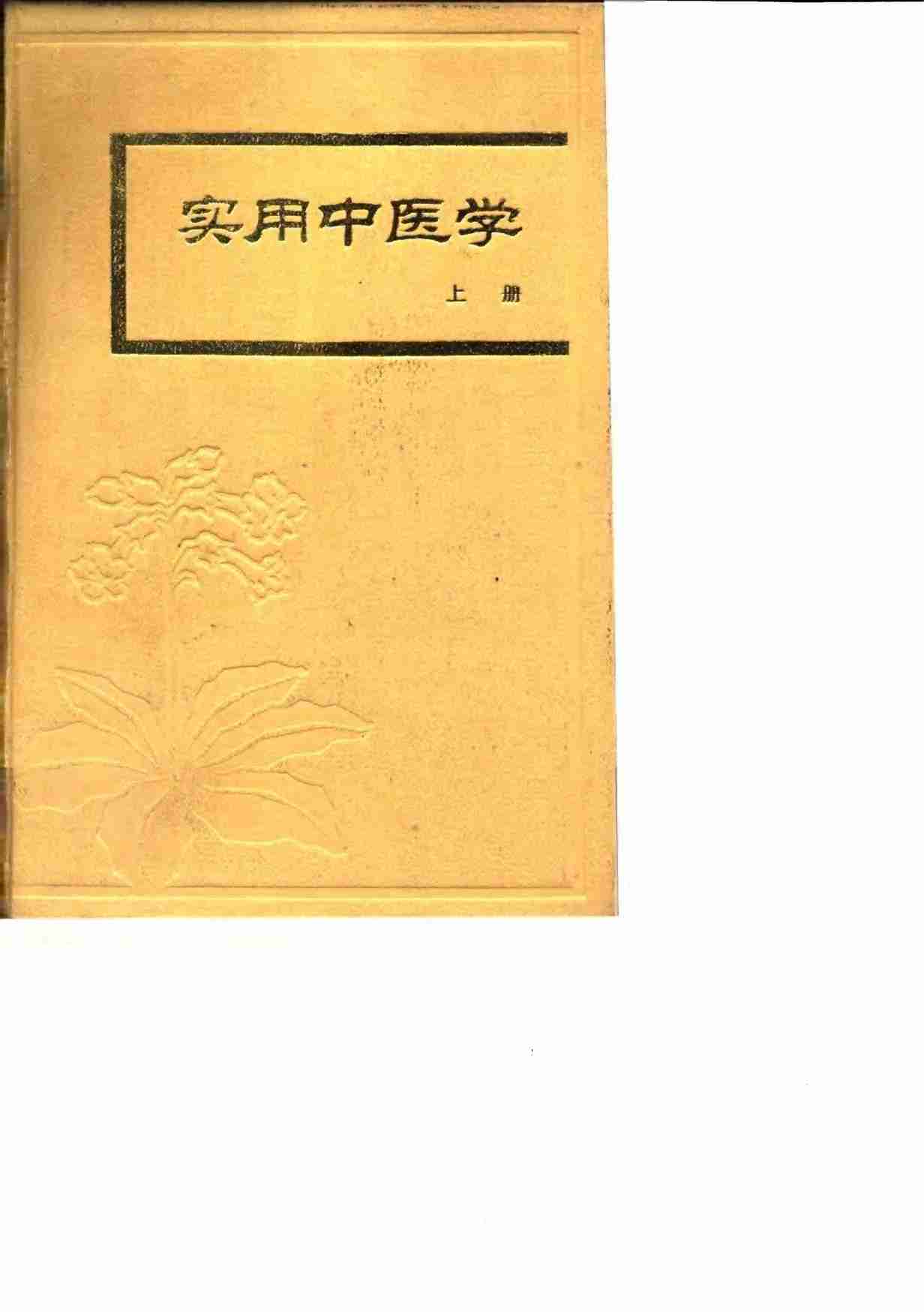 实用中医学  下